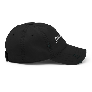 Icon Hat Distressed Black