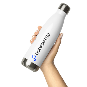 Icon Logo Water Bottle White