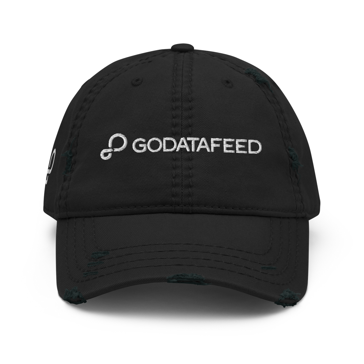 Icon Hat Distressed Black