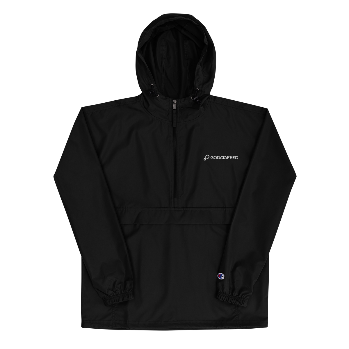 Icon Logo Windbreaker Black
