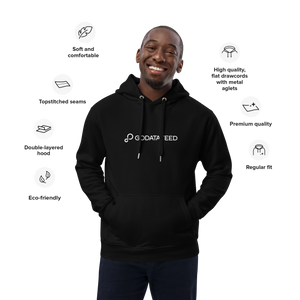 GoDataFeed Logo Premium Eco hoodie