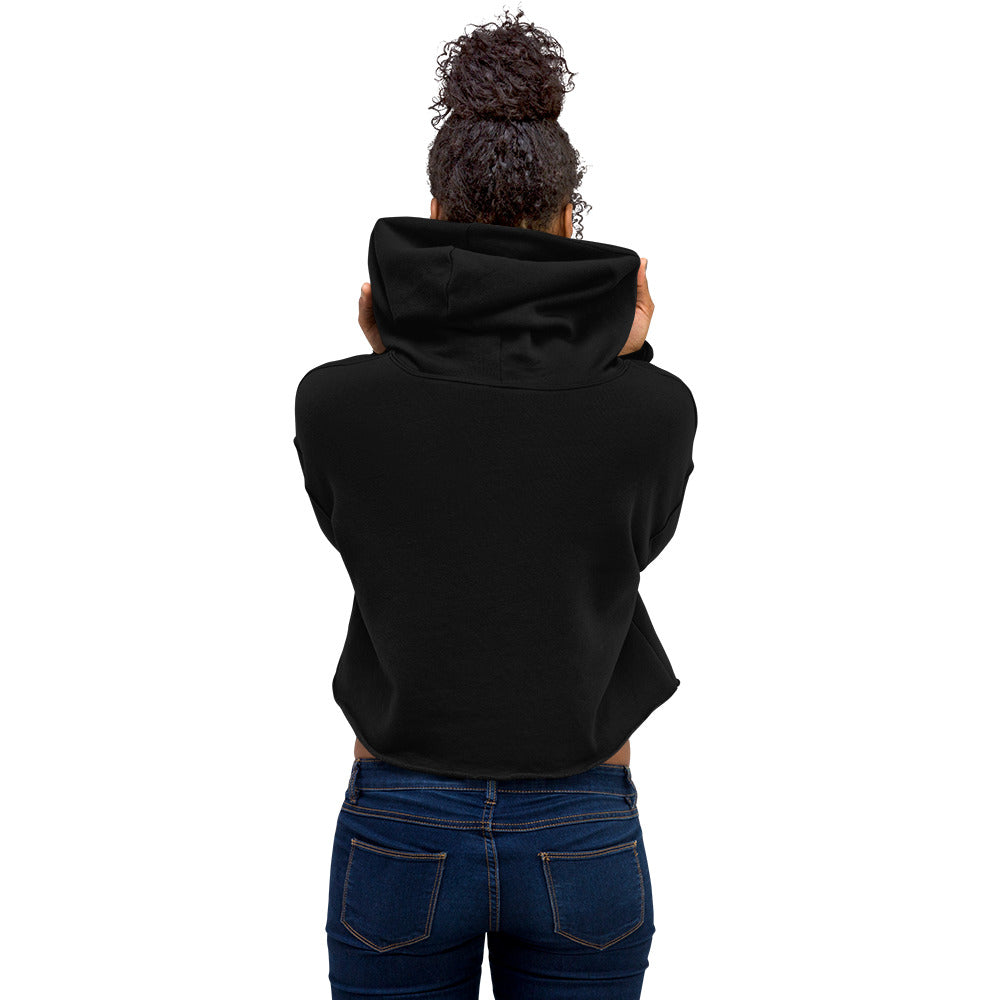 GoDataFeed Logo Crop Black Hoodie