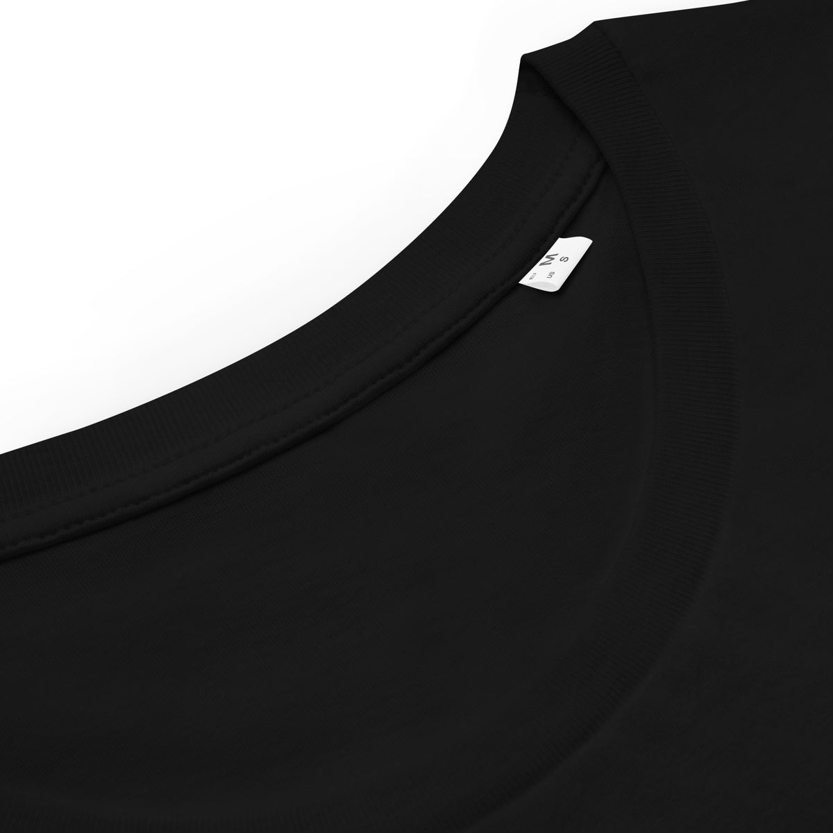 Icon Logo Black Tee (Scoop Neck)